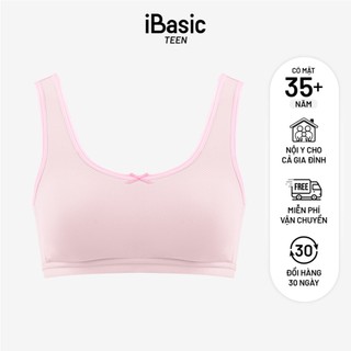 Áo ngực nữ học sinh iBasic không gọng mút mỏng thun lạnh thoáng khí BRAT031