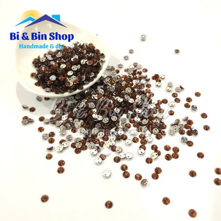 Đá Kết Tròn 4-5mm Đính Kết Trang Phuc Thời Trang, Làm Phụ Kiện Handmade