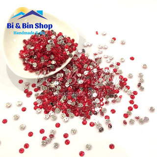 Đá Kết Tròn 4-5mm Đính Kết Trang Phuc Thời Trang, Làm Phụ Kiện Handmade