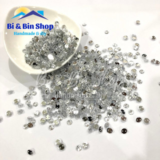 Đá Kết Tròn 4-5mm Đính Kết Trang Phuc Thời Trang, Làm Phụ Kiện Handmade