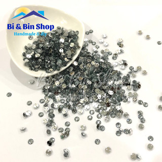 Đá Kết Tròn 4-5mm Đính Kết Trang Phuc Thời Trang, Làm Phụ Kiện Handmade