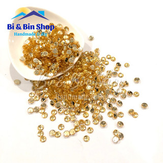 Đá Kết Tròn 4-5mm Đính Kết Trang Phuc Thời Trang, Làm Phụ Kiện Handmade