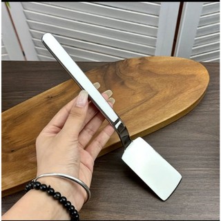 [Mới về] Xẻng lật đồ ăn inox 18/10 Chockmen [265] lật đồ chiên rán cá, trứng, bánh bền đẹp, dễ vệ sinh