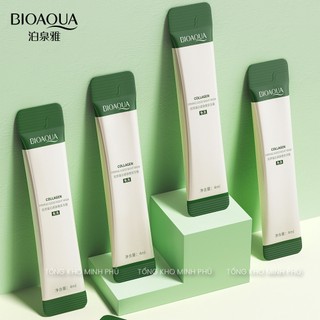 [Hộp 20 Gói] Mặt Nạ Ngủ Collagen BIOAQUA - Nâng Cơ, Căng Bóng, Bổ Sung Collagen, Cấp Nước Dưỡng Ẩm Sleep Mask