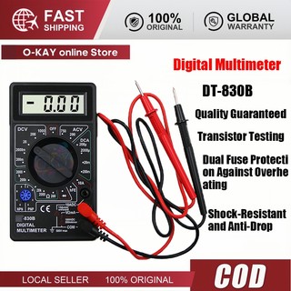 Đồng Hồ Đo Điện Tử Vạn Năng DT830B, Đo Điện Áp, Ampe, Kỹ Thuật Số, Tiện Dụng, Giá Tốt trên Shopee