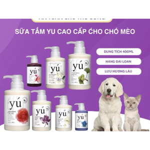 Sữa tắm YÚ cao cấp Đài Loan cho chó mèo lưu hương lâu, siu dưỡg chai 400ml