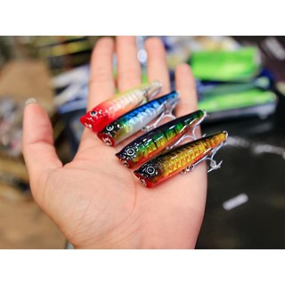 mồi câu cá pop hunter 65mm 7gam chuyên câu cá săn mồi nước mặn chẽm nhồng chét măng