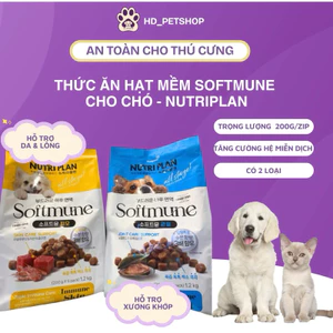 Thức ăn hạt mềm Softmune cho chó - Nutriplan hỗ trợ xương khớp, da&lông