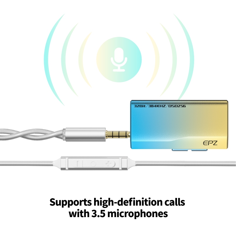 [NC] Portable DAC/AMP EPZ TP35 PRO | DAC CS43198 x 2 | Hỗ trợ đàm thoại | Dongle | BigBuy360 - bigbuy360.vn