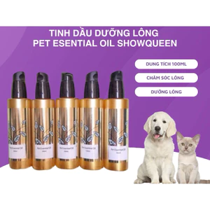 Tinh Dầu Dưỡng Lông ShowQueen 100ml, Chăm Sóc Lông, Dưỡng Lông Cho Chó Mèo