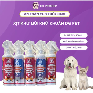 Xịt khử mùi khử khuẩn DG PET 400ml