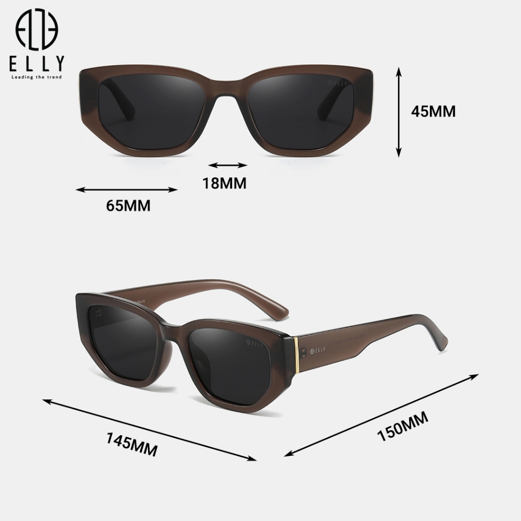 Kính Mát Kính Râm Nữ ELLY UV400 Chống Lóa Chống Tia UV Chống Ánh Sáng Che Nắng Thời Trang – EK178