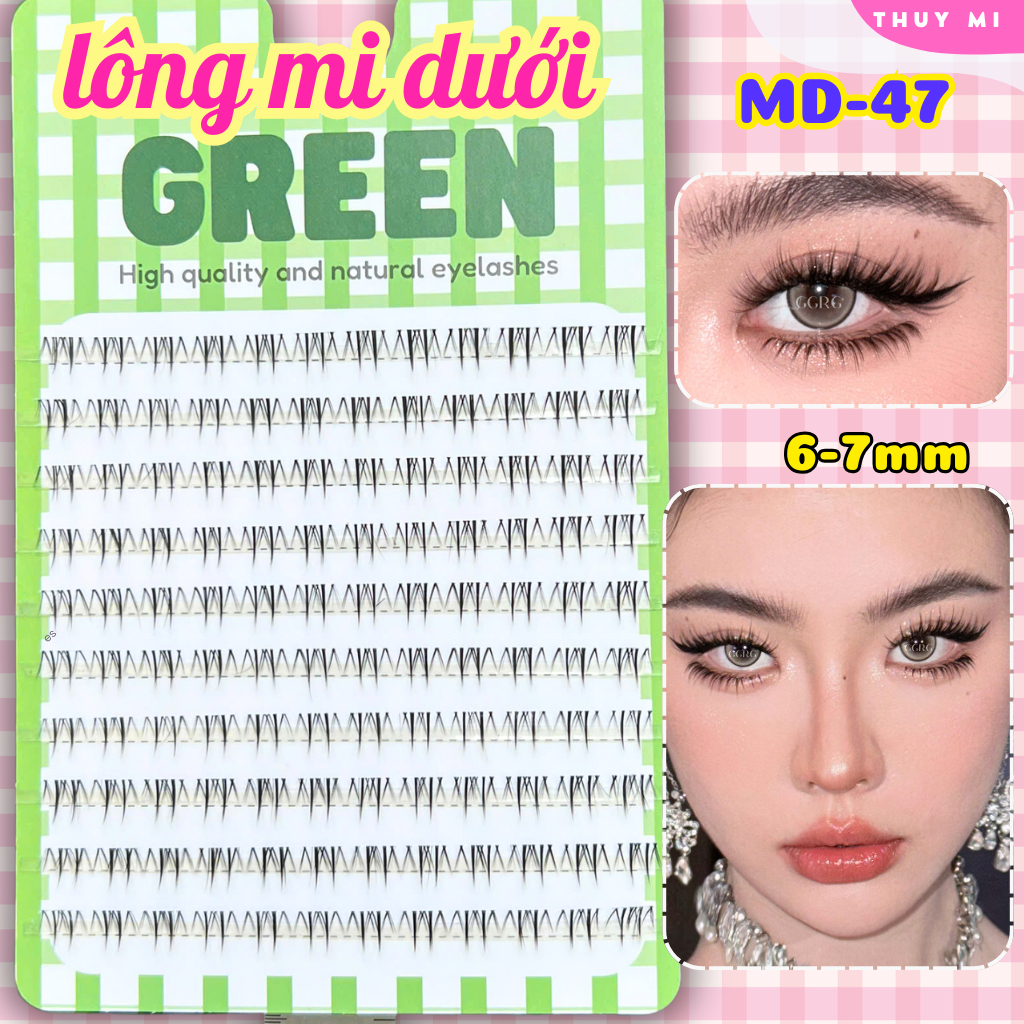 Lông Mi Dưới MD47 GREEN Thuỷ Mi | Shopee Việt Nam