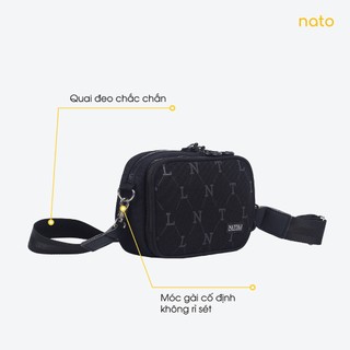 Túi đeo chéo nam nữ Natoli nhỏ gọn, nhiều ngăn, thời trang đi chơi FLEX CROSS BAG T15