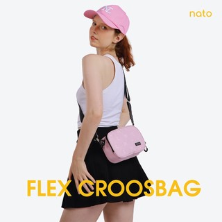 Túi đeo chéo nam nữ Natoli nhỏ gọn, nhiều ngăn, thời trang đi chơi FLEX CROSS BAG T15