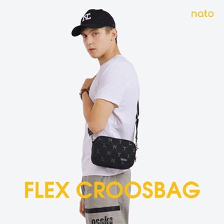 Túi đeo chéo nam nữ Natoli nhỏ gọn, nhiều ngăn, thời trang đi chơi FLEX CROSS BAG T15