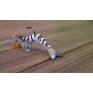 tôm mềm super shrimp vỉ 2 con có 2 size 7gam và 14gam