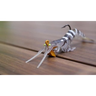 tôm mềm super shrimp vỉ 2 con có 2 size 7gam và 14gam