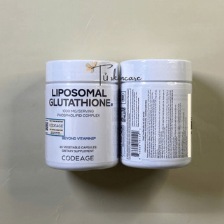 Thực Phẩm Bảo Vệ Sức Khỏe Codeage Liposomal Glutathione 1000mg/Serving 60 Viên