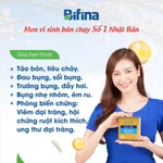 [Hộp 60 gói] Men vi sinh Bifina Nhật Bản - Giảm hội chứng ruột kích thích và đại tràng co thắt - Loại EX 60 gói — ảnh 3