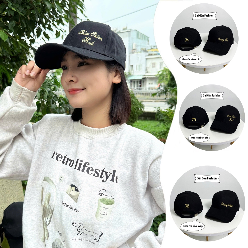 Mũ lưỡi trai | Nón kết chất kaki cao cấp form unisex nam nữ SG116