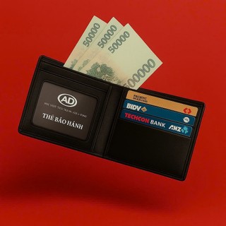 Ví da nam đa năng tặng kèm in ảnh ( full túi hộp) làm quà tặng sang trọng