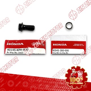 Bộ Ốc, Bu Lông Dầu Wave Blade 110 2017 - 2025 90145-KPH-B30 Chính Hãng - ZZM