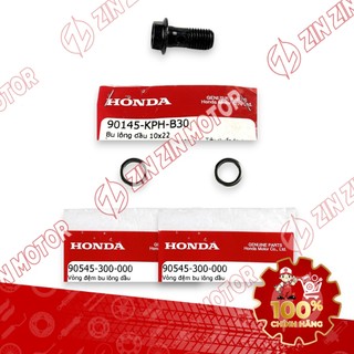 Bộ Ốc, Bu Lông Dầu Wave Blade 110 2017 - 2025 90145-KPH-B30 Chính Hãng - ZZM