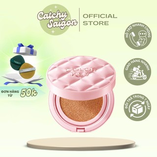[COLORKEY] Cushion/Phấn Nước Colorkey Vỏ Hồng Chống Nắng SPF 50+/PA++++, Finish Mỏng Nhẹ, 11g