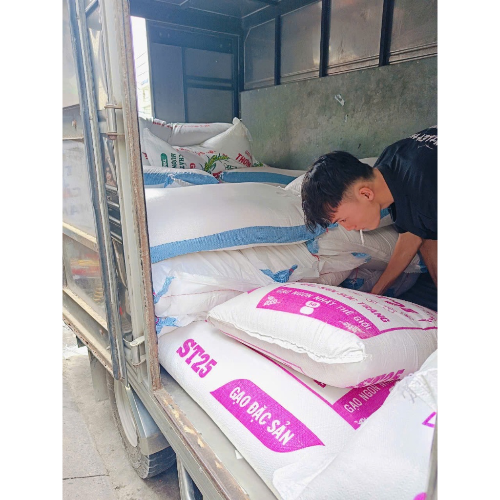 2kg - Tấm Thơm ST25 cao cấp thơm ngon chuẩn vị - dẻo mềm - nấu cơm tấm hay cháo dinh dưỡng đều ngon.