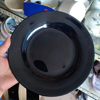 Dĩa Nhựa Melamine Tròn Cạn Nhiều Màu (Nhiều Size 13.5cm - 27.5cm) - Đựng Cơm Sườn, Thức Ăn