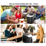 Máy làm đá viên sạch mini tự động Fujihome IM1218 Nhập Khẩu, công suất 9 viên đá/ lần siêu tốc 6-9 phút gia đình — ảnh 7