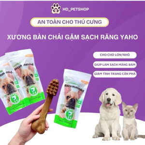 Xương bàn chải gặm sạch răng YAho cho chó lớn/chó nhỏ