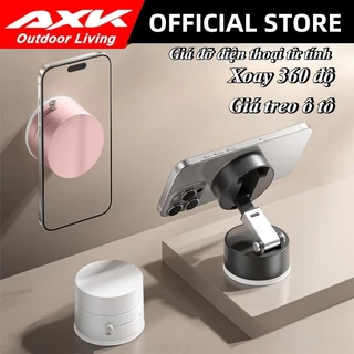 360 ° Giá đỡ điện thoại từ tính chân không Giá đỡ điện thoại ô tô,Bàn Làm Việc,,có thể gập lại,Cốc hút hai mặt