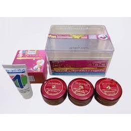 Bộ Kem Thoa Nám Cherry Đỏ yahee thái lan chính hãng
