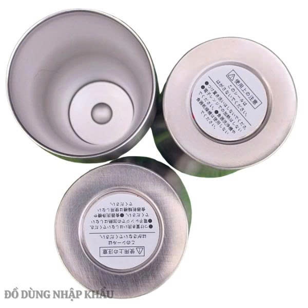 Cốc bia giữ nhiệt Japan inox 316 kiểu dáng cao hàng nhập bãi chưa sử dụng dung tích 450ml