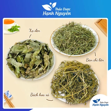 Combo bạch hoa xà thiệt thảo + bán chi liên + xạ đen, mỗi loại 1kg, hỗ trợ mát gan, giải nhiệt