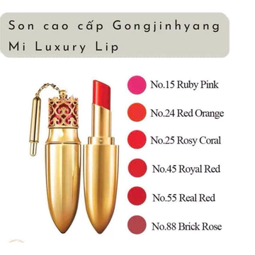 Son Whoo Luxury Lip Rouge Hoàng Hậu Chính Hãng – Son Môi Cao Cấp Dưỡng Ẩm