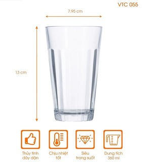 Cốc Thuỷ Tinh Bia Hơi  Hà Nội Dung Tích Nhiều Dung Tích Hàng Đẹp
