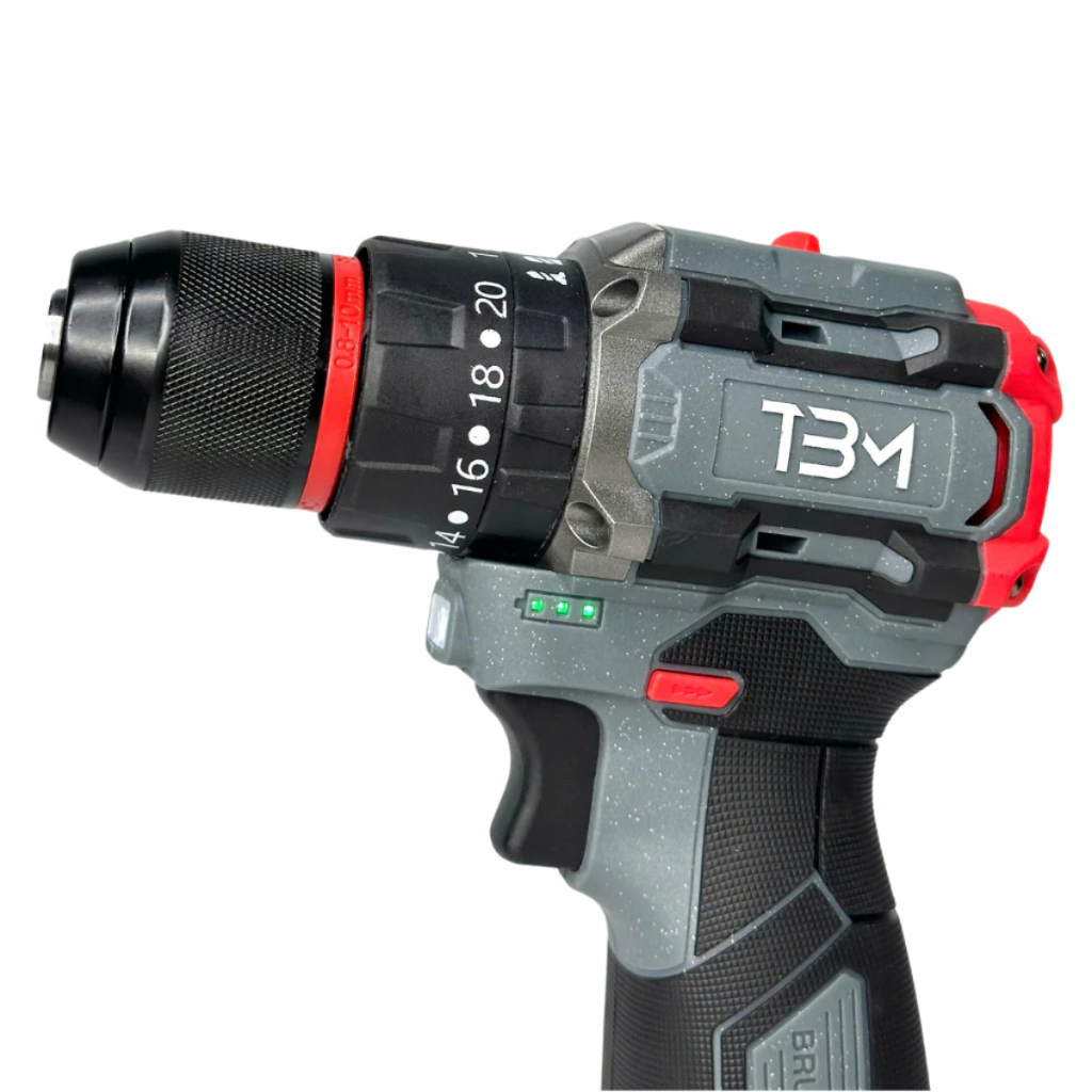 Máy Khoan Pin TBM BM101, 3 Chức Năng, Đầu Kẹp Autolock, Động Cơ Không Chổi Than