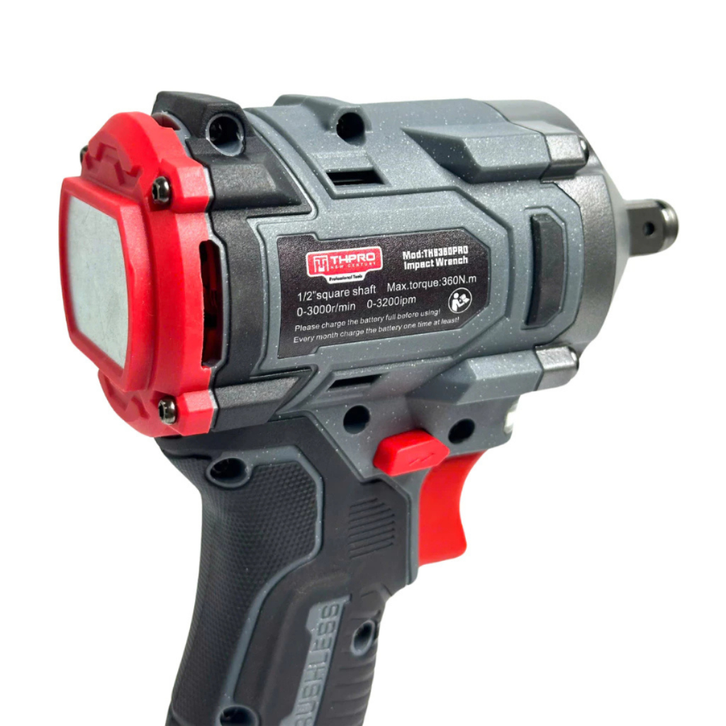 Máy Siết Bulong THPRO TH6360AK Lực Siết 360N.m Động Cơ Không Chổi Than Chân Pin Phổ Thông