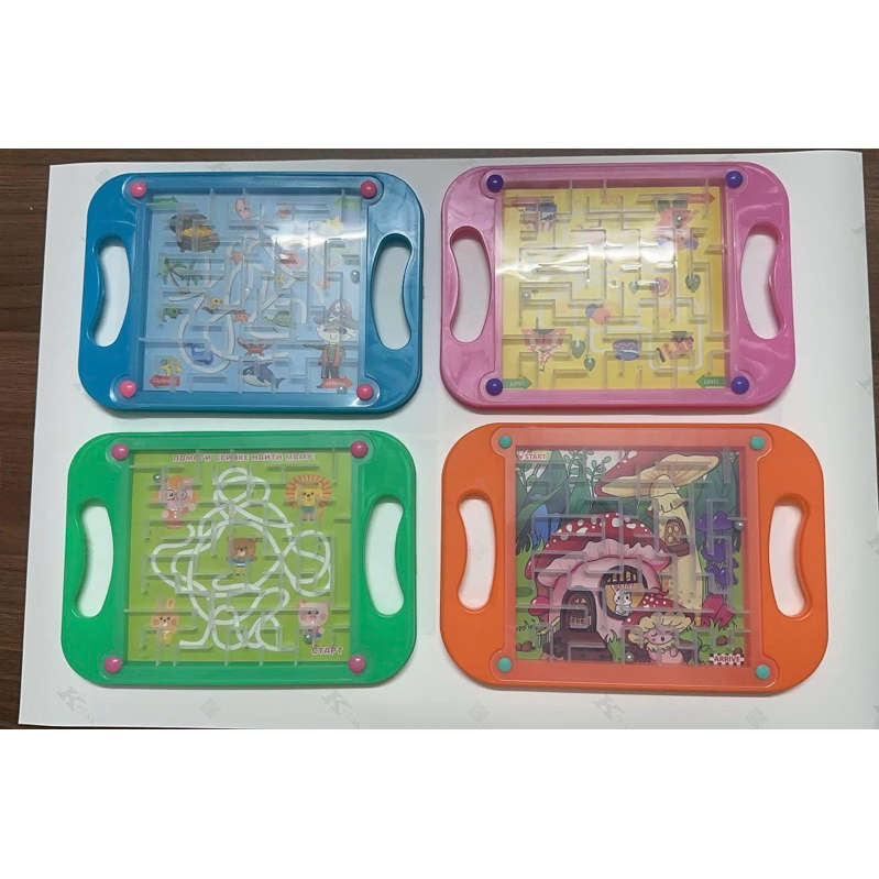 Hộp quà bí ẩn Kun (lăn bi mê cung , lắp ghép mam châm ,ghép hình 3D ) ——