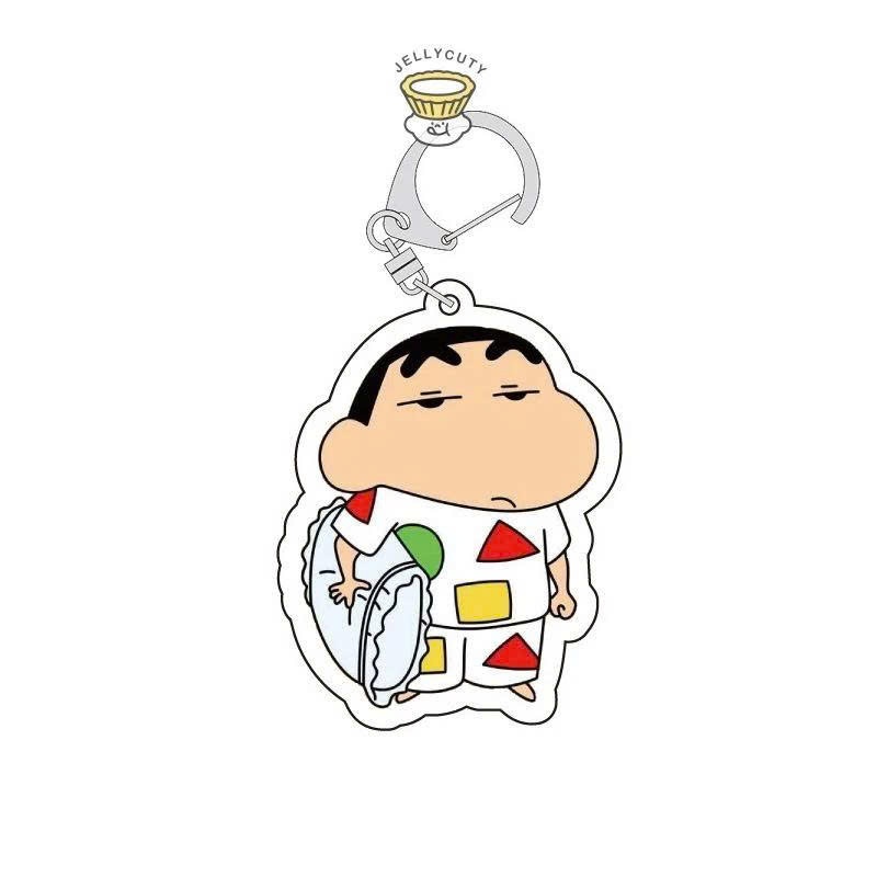 Móc Khoá Shin, Móc Khoá Crayon Shin-chan Cậu Bé Bút Chì Chất Liệu Acrylic Dùng Làm Quà Tặng Trang Trí Túi Xách - SakuMai