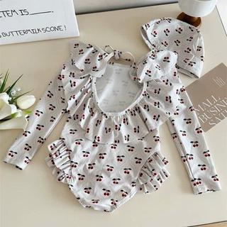 B4-[tomnaukids] Đồ bơi cho bé gái hình TIM size từ 10-35Kg