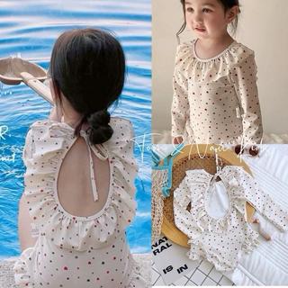 B4-[tomnaukids] Đồ bơi cho bé gái hình TIM size từ 10-35Kg