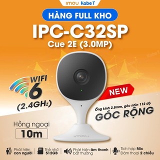 Camera IP Wifi IMOU C22EP, C32EP | C32SP 3MP cố định góc rộng, đàm thoại 2 chiều - TRANGIATELECOM