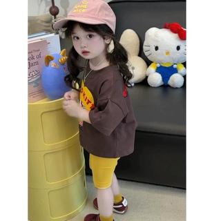 S12-M-[tomnaukids]Set áo thun quần leggin đùi cho bé gái size từ 9-40Kg