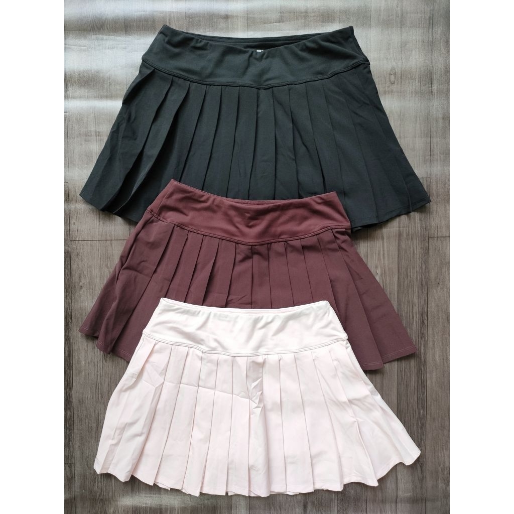 (BomoHouse) Chân váy quần thể thao tennis, bickerball lưng thun xếp ly Pacsun* dư xịn VNXK