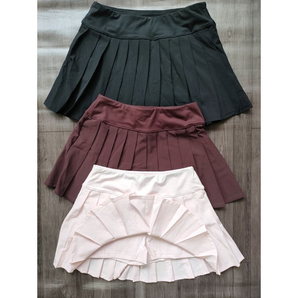 (BomoHouse) Chân váy quần thể thao tennis, bickerball lưng thun xếp ly Pacsun* dư xịn VNXK