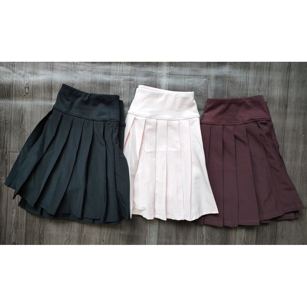 (BomoHouse) Chân váy quần thể thao tennis, bickerball lưng thun xếp ly Pacsun* dư xịn VNXK